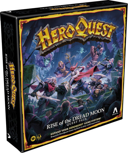Hasbro Gaming - Heroquest: Rise Of The Dread Moon Quest Pack