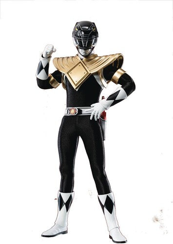 Threezero - Power Rangers - Figzero Dragon Shield Black Ranger 1/6 Scale Figure