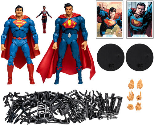 McFarlane - DC Multiverse - Superman Vs Superman of Earth -3 With Atomica 7" Figures 2-Pack