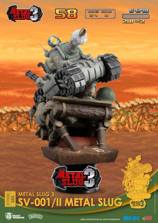 Beast Kingdom - Metal Slug 3 DS-045 SV-001 II Metal Slug D-Stage 6 Statue