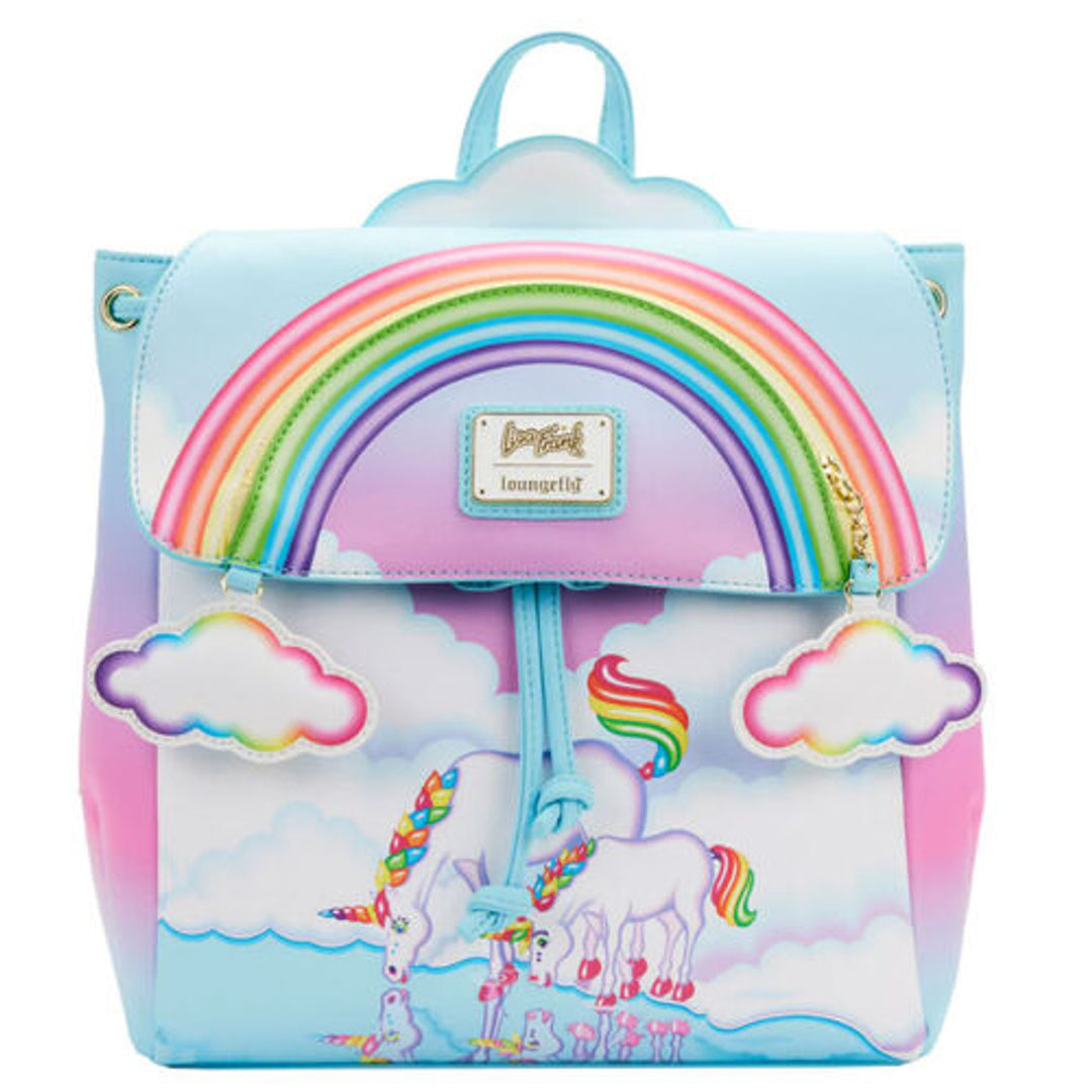 Loungefly Lisa Frank: Unicorn Reflection Mini Backpack