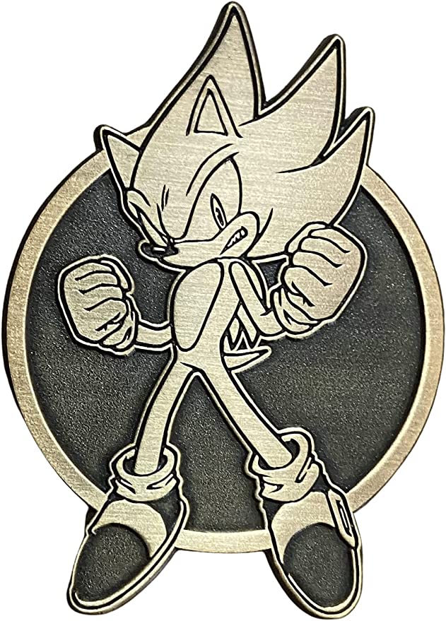 Zen Monkey Studios - Sonic The Hedgehog Super Sonic Limited Edition Emblem Pin