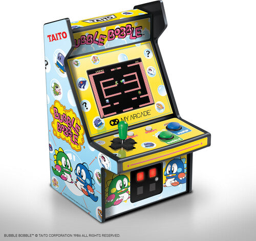 My Arcade DGUNL-3241 Bubble Bobble Micro Player Retro Arcade Machine - 6.75 IN
