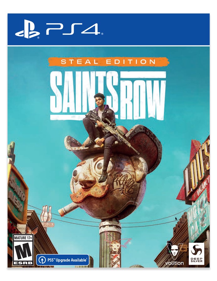 Saints Row Steel Book for PlayStation 4