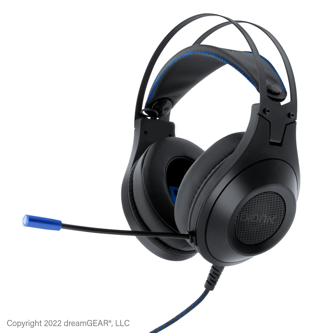 Bionik BNK-9092 Sirex Gaming Headset With Boom Mic Playstion 5 & PS4 (Black & Blue)