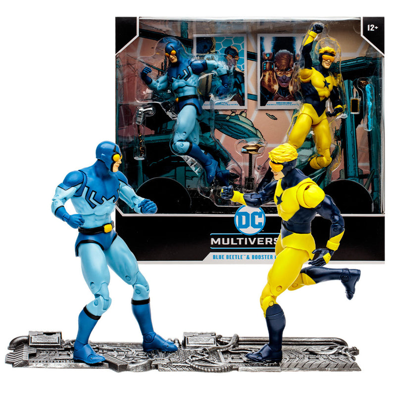 McFarlane - DC Collector - Booster Gold & Blue Beetle (Set of 2)