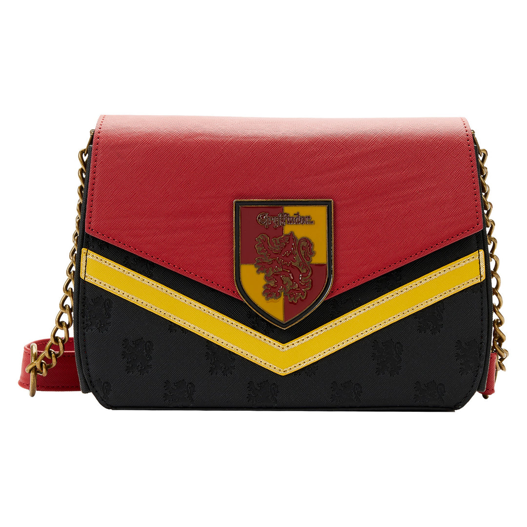 Loungefly Harry Potter: Gryffindor Chain Strap Cross Body Bag