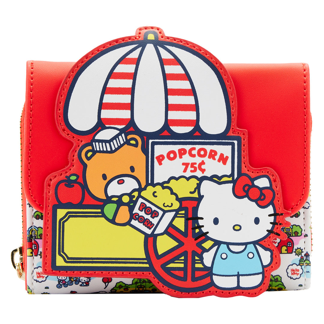 Loungefly Sanrio: Hello Kitty and Friends Carnival Flap Wallet