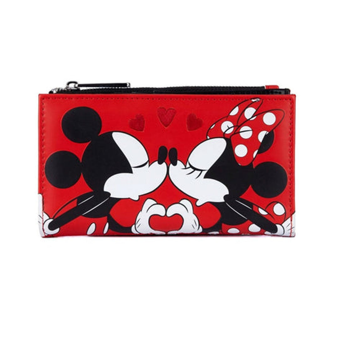 Loungefly Disney: Mickey and Minnie Valentines Flap Wallet