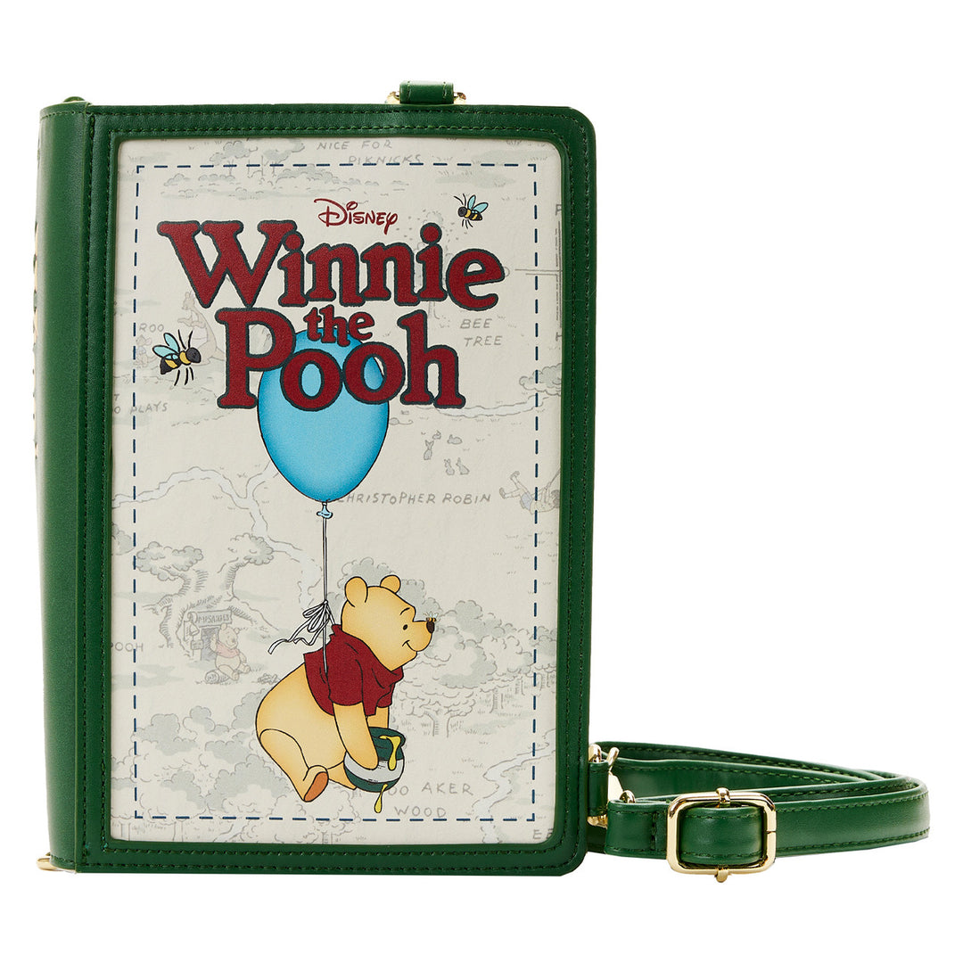 Loungefly Disney: Winnie the Pooh - Classic Book Convertible Cross Body Bag