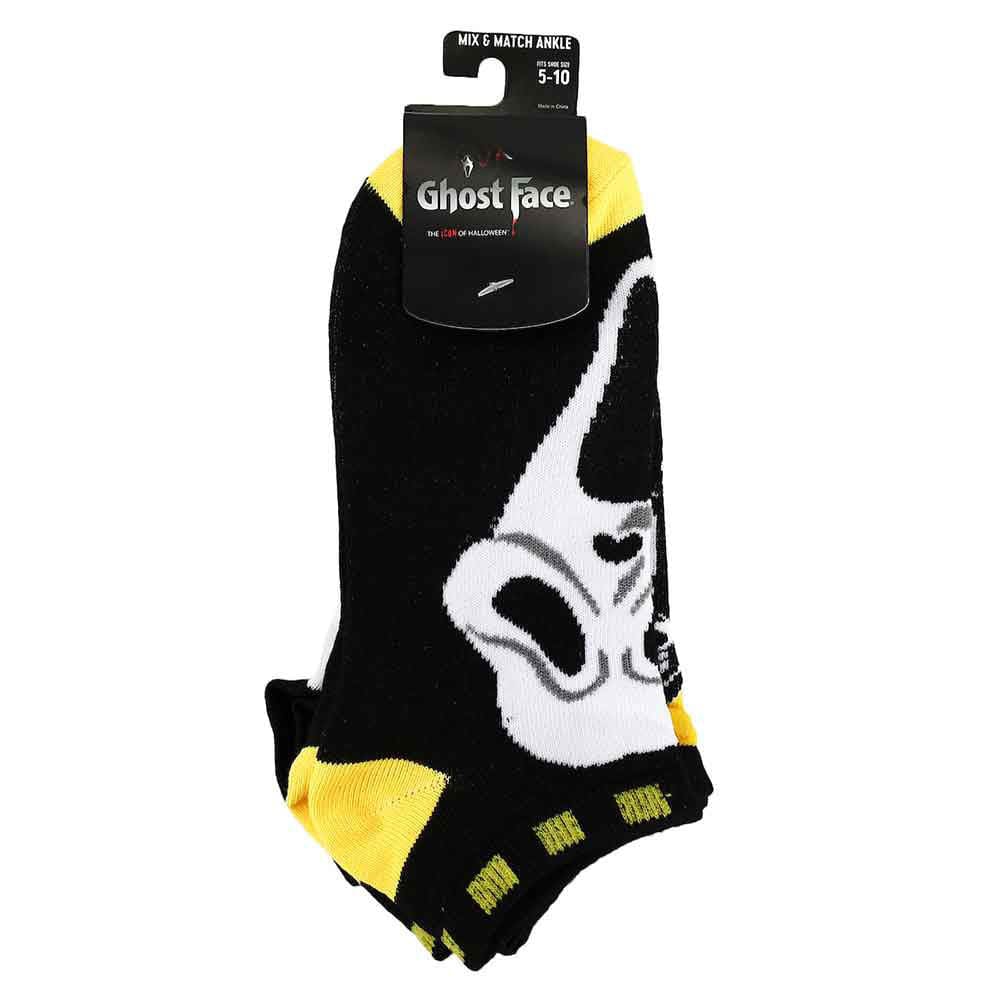 Ghost Face Icons 5 Pair Ankle Socks - Socks