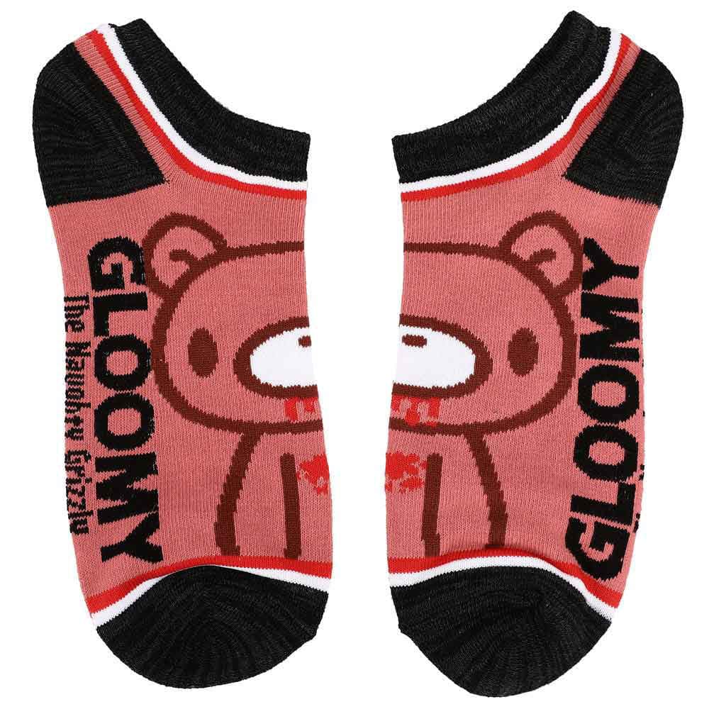 Gloomy Bear Posses Ankle Socks (Pack of 5) - Socks