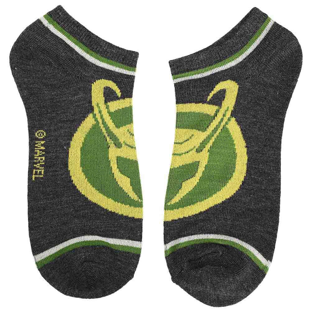 Marvel Loki Campaign 5 Pair Ankle Socks - Socks