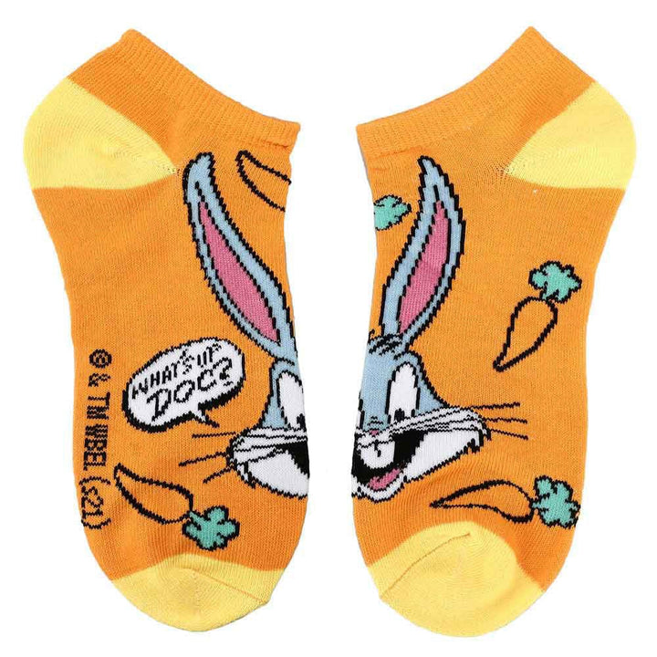 Looney Tunes Characters 6 Pair Ankle Socks - Socks