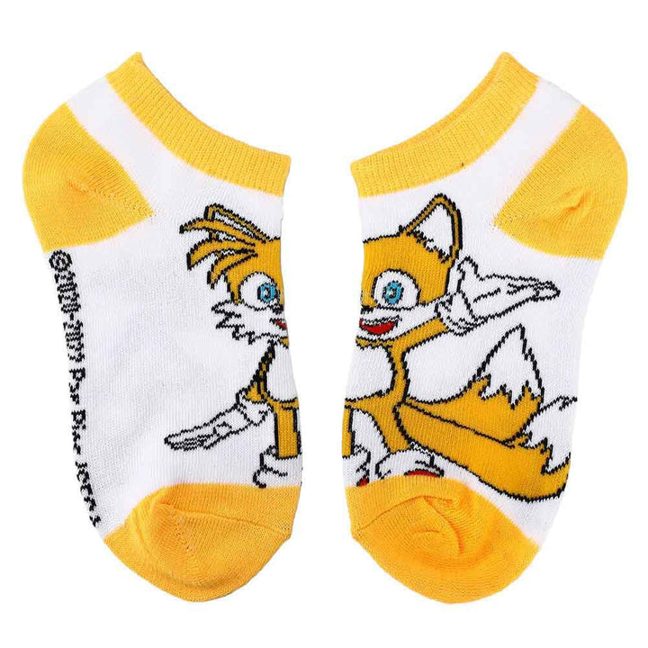 Sonic The Hedgehog 2 Youth 6 Pair Ankle Socks - Socks