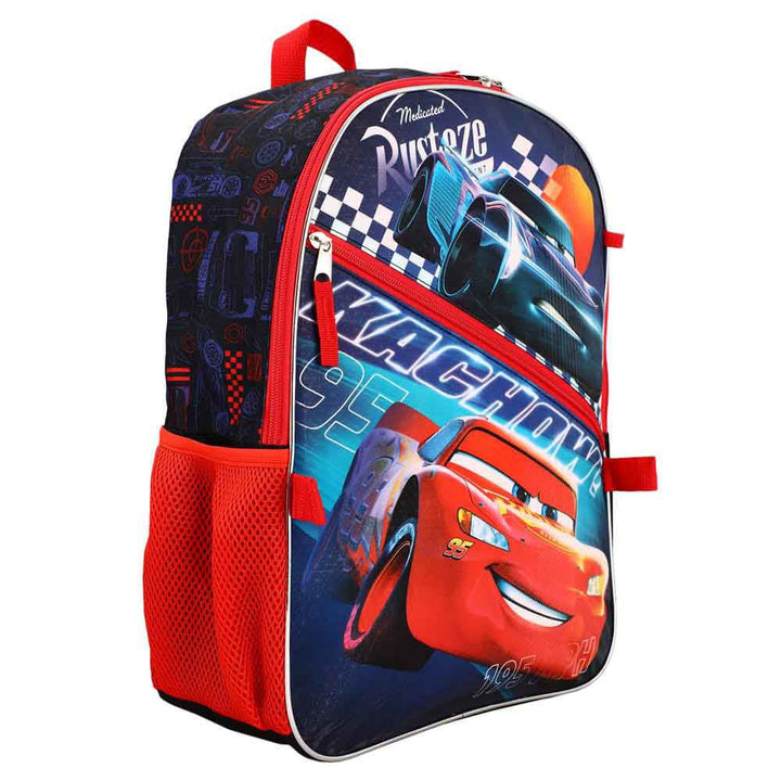 16 Disney Pixar Cars Backpack (5 Piece Set) - Backpacks