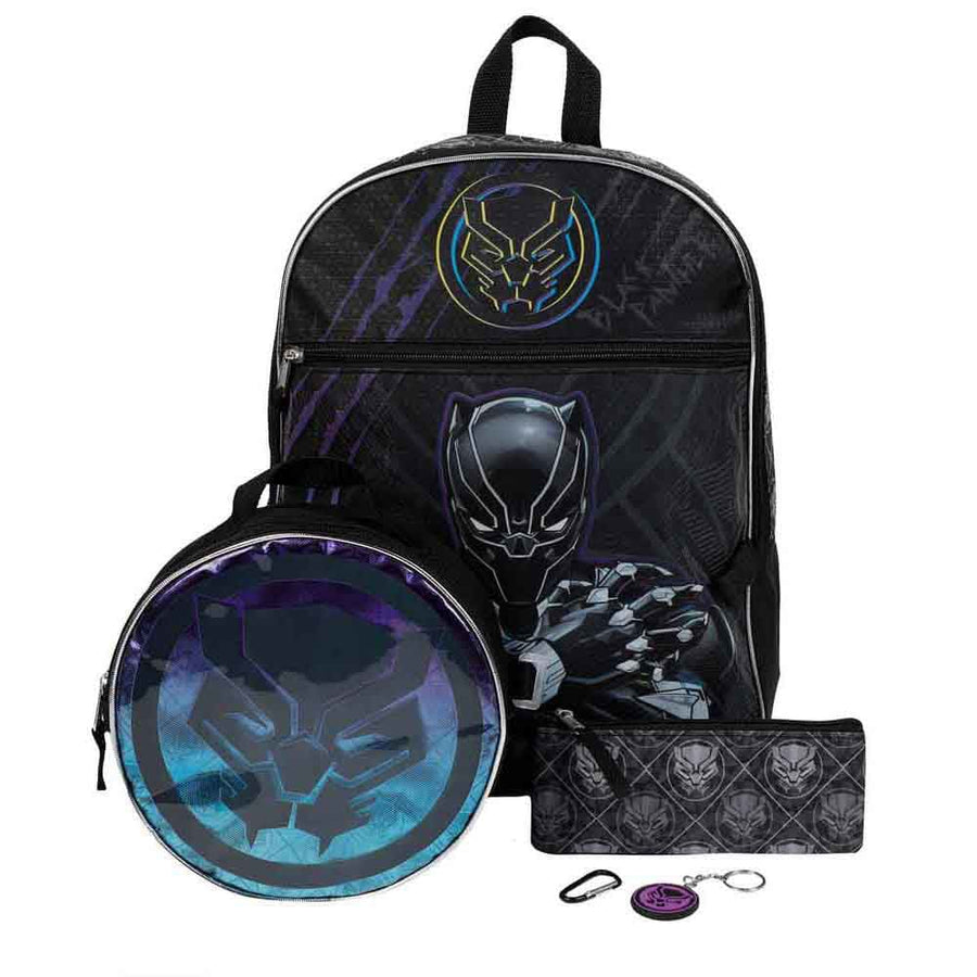 16 Marvel Black Panther 5 Backpack (5 Piece Set) - Backpacks