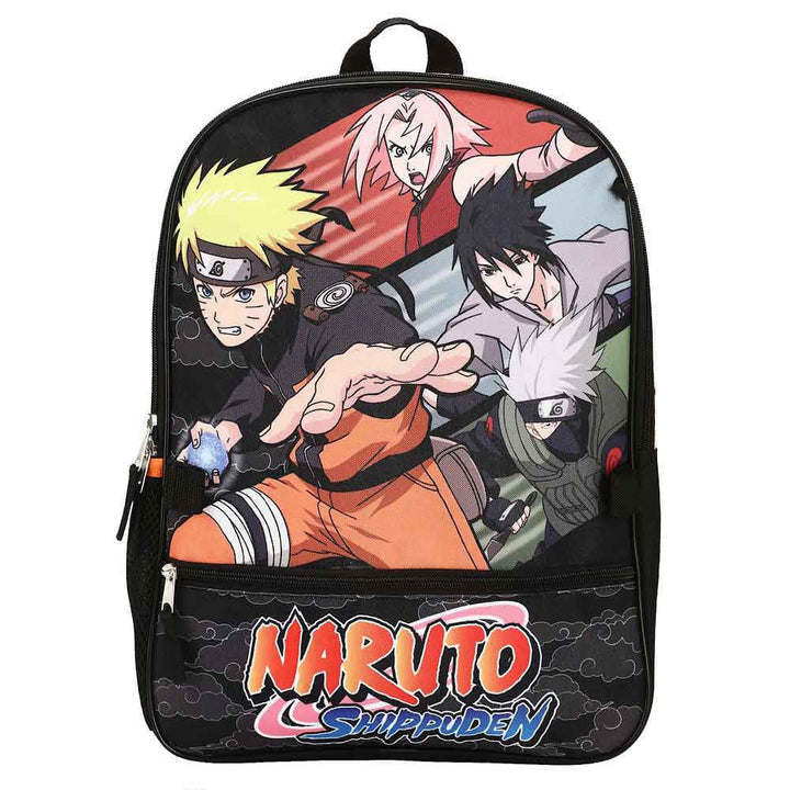 16 Naruto Shippuden Characters Backpack (5 Piece Set) - 