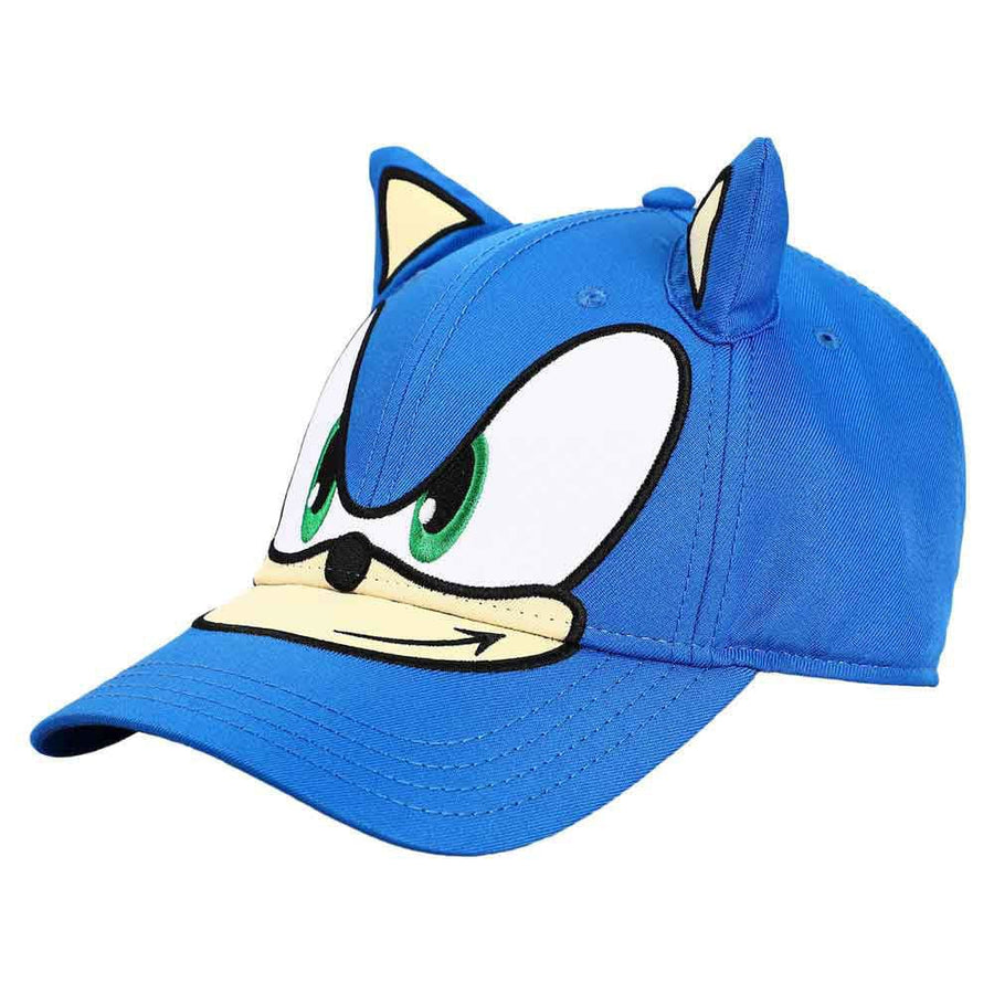 Sonic The Hedgehog 3D Cosplay Curved Bill Snapback - 