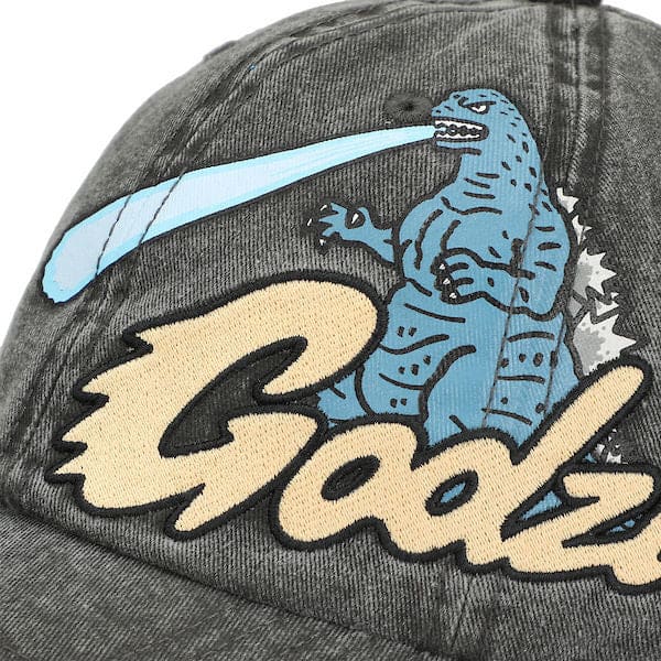 Godzilla Pigment Dyed Embroidered Hat - Clothing - Hats