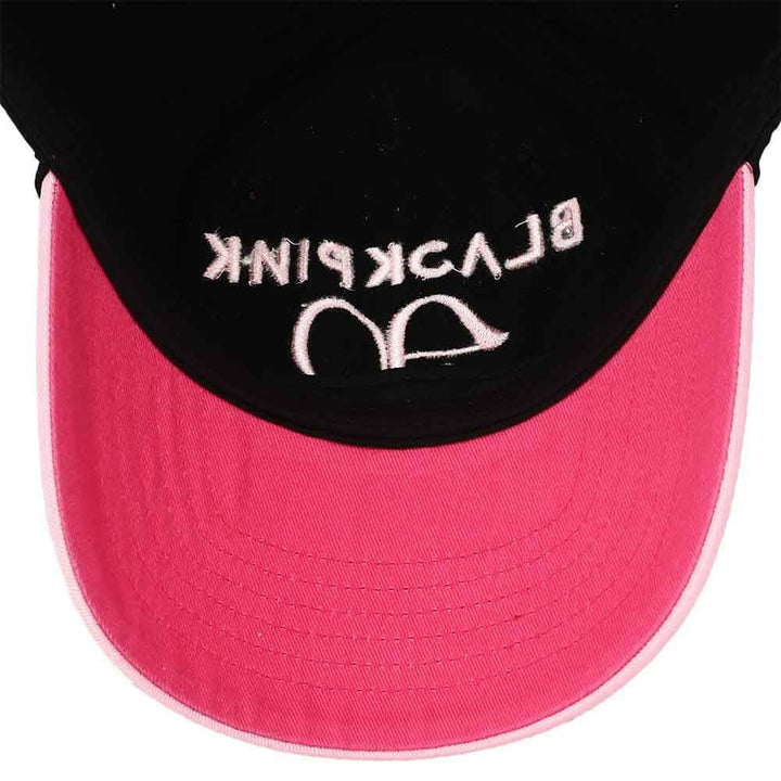 Blackpink Embroidered Logo Heart Hat - Clothing - Hats 