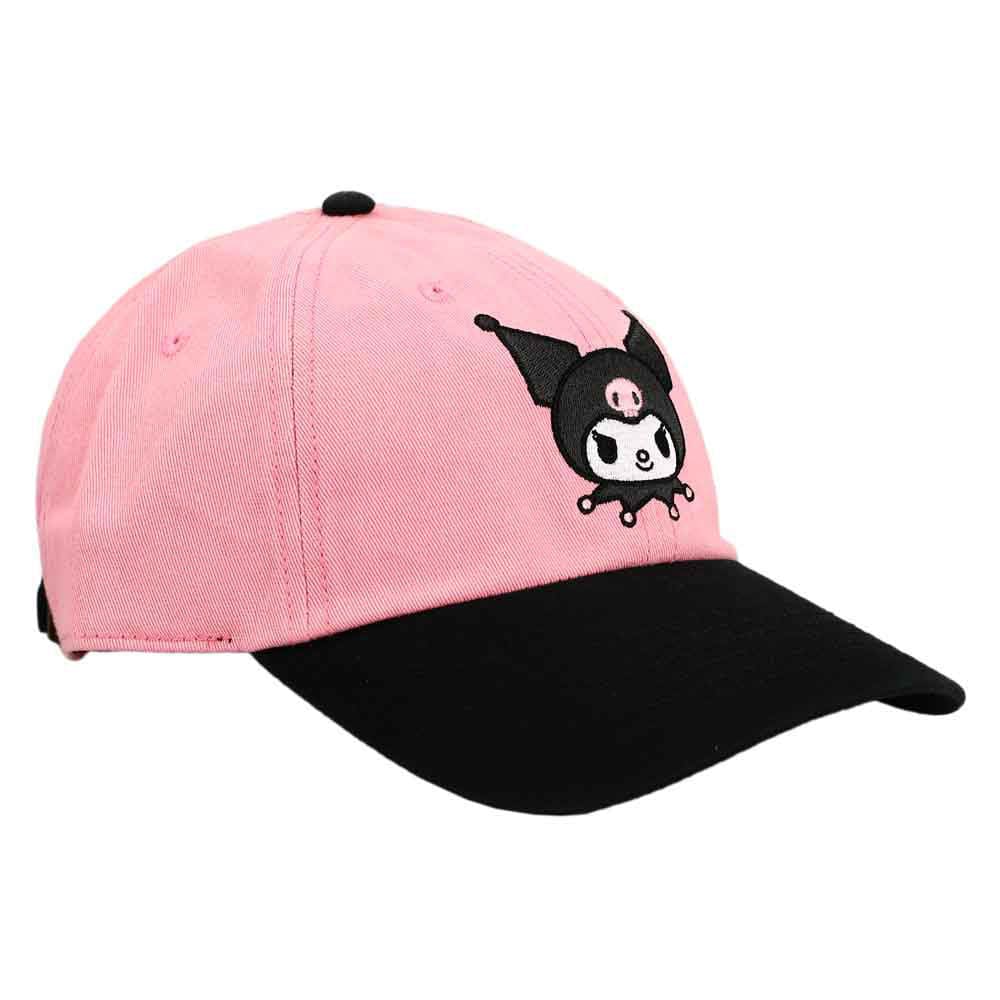 Kuromi Embroidered Contrast Bill Hat - Clothing - Hats 
