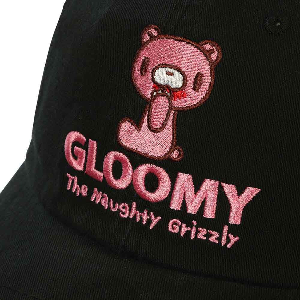 Gloomy Bear Washed Twill Embroidered Hat - Clothing - Hats 