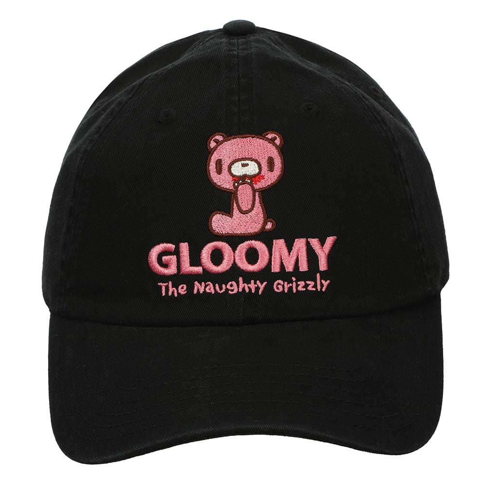 Gloomy Bear Washed Twill Embroidered Hat - Clothing - Hats 