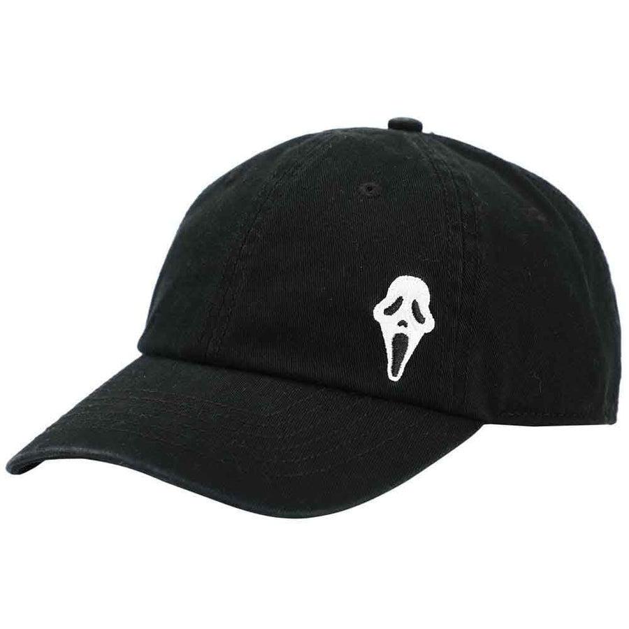 Ghost Face Embroidered Hat - Clothing - Hats Snapbacks