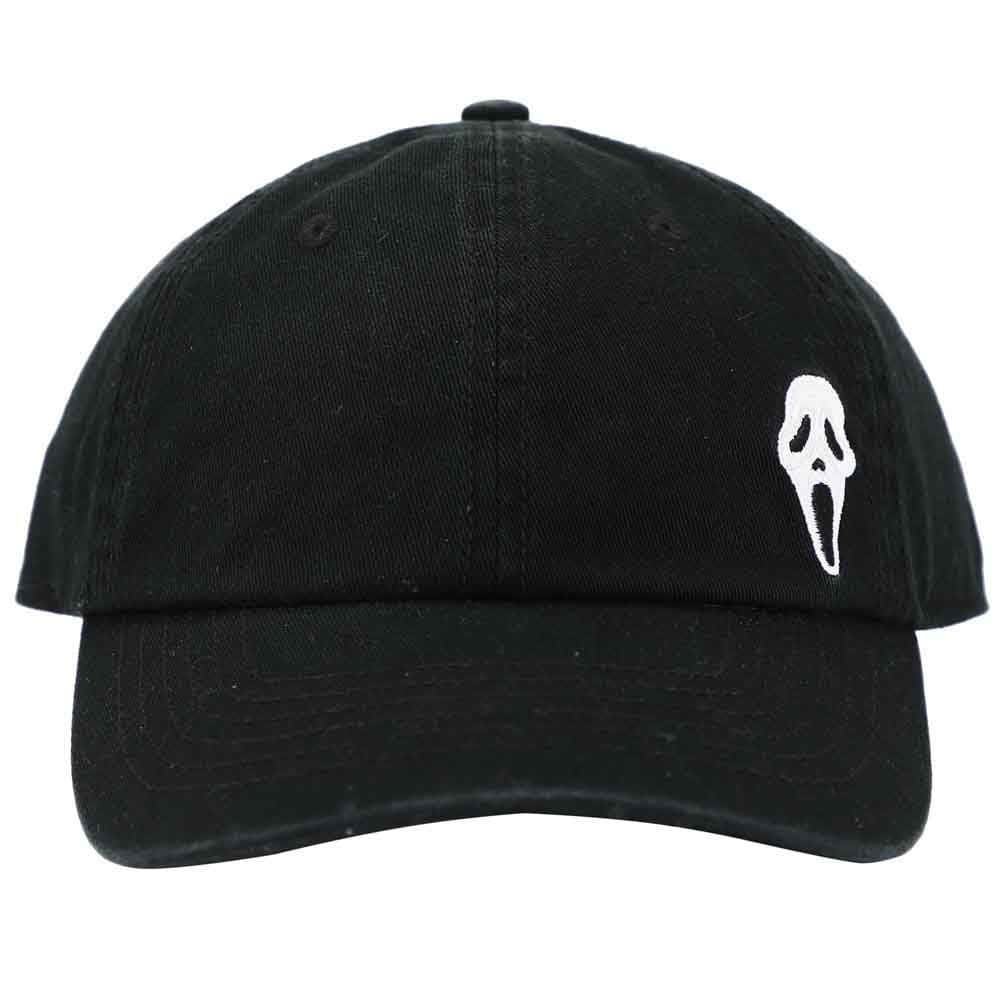 Ghost Face Embroidered Hat - Clothing - Hats Snapbacks