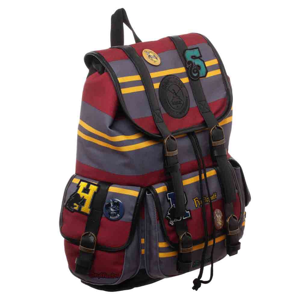 17 Harry Potter Hufflepuff Badge Rucksack Backpack - 