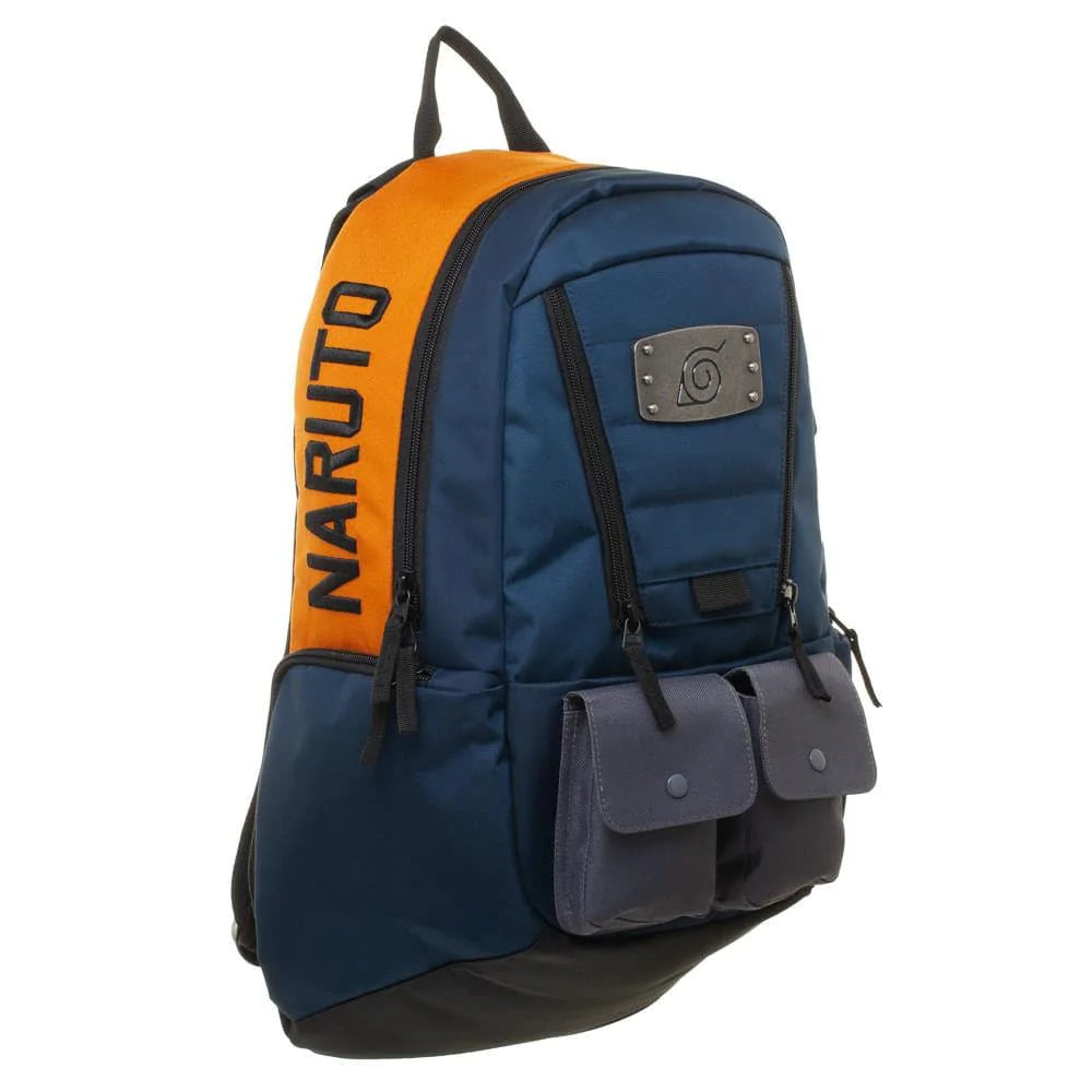 20 Naruto Built Up Utility Laptop Backpack - Backpacks -