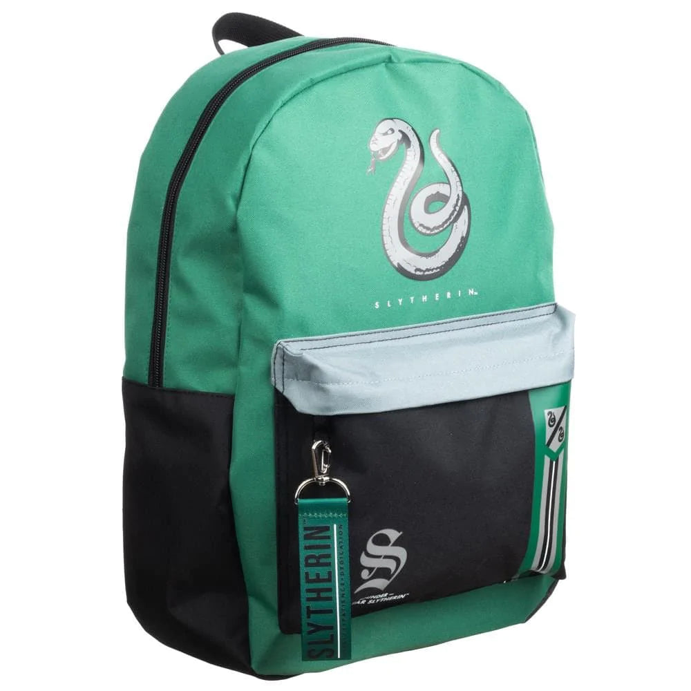 16 Harry Potter Slytherin Mixblock Laptop Backpack - 
