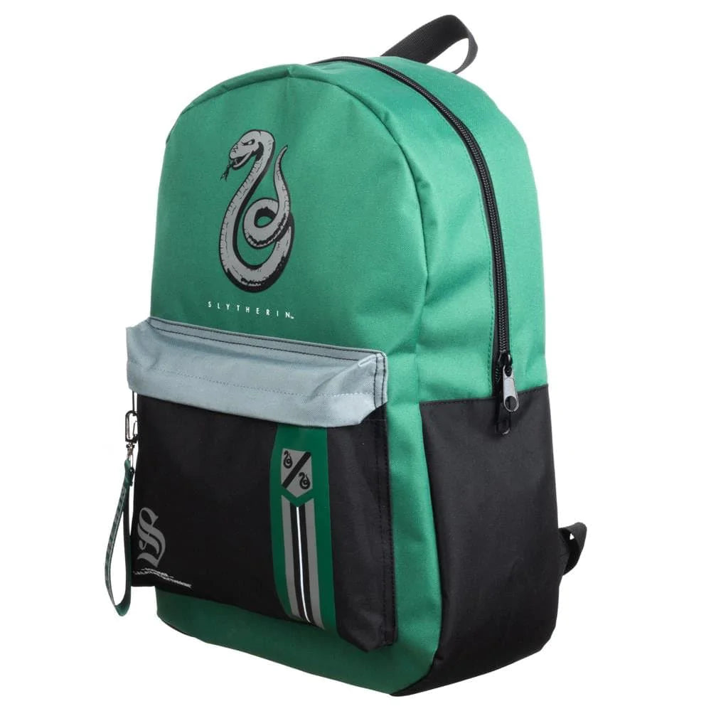 16 Harry Potter Slytherin Mixblock Laptop Backpack - 