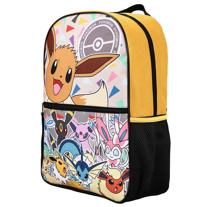 16 Pokemon Eevee Hooded Kids Backpack - Backpacks