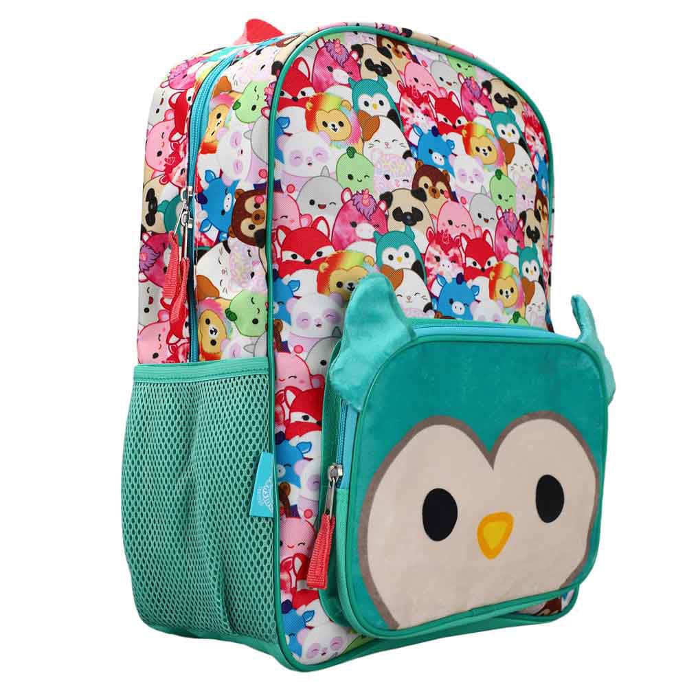 16 Squishmallows Winston The Owl Plush Pocket Youth Backpack