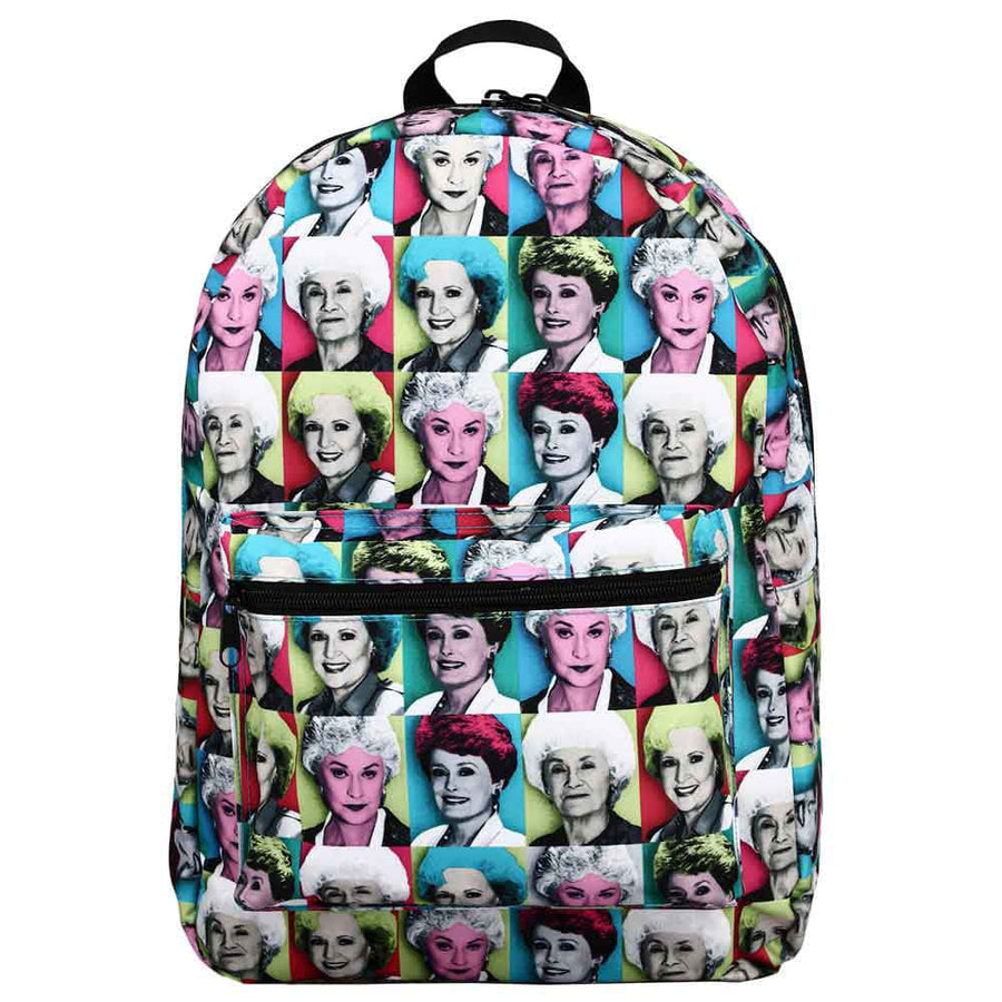 17 Golden Girls Character Tile Aop Backpack - Backpacks