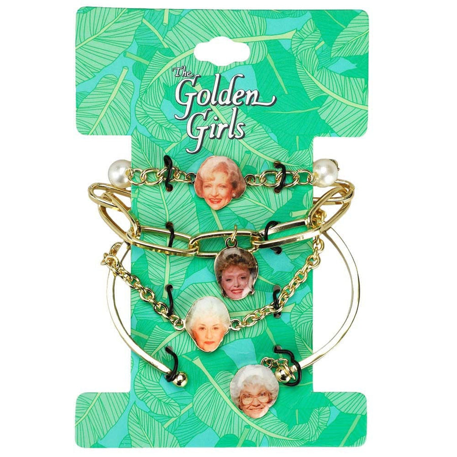 Golden Girls Arm Party Bracelet Set - Jewelry - Earrings