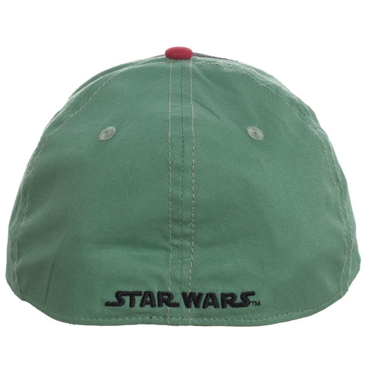 Star Wars Boba Fett Embroidered Flex Fit Hat - Clothing - 