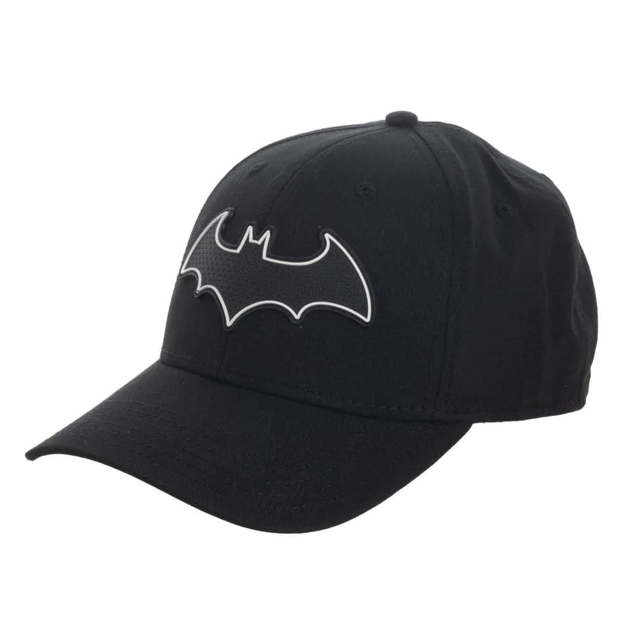 DC Comics Batman Rubber Weld Flex Fit Hat - Clothing - Hats