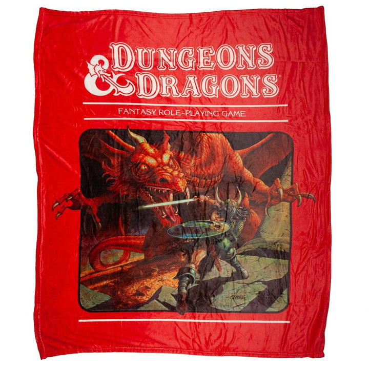 48 x 60 Dungeons & Dragons Fleece Throw Blanket - Throw 