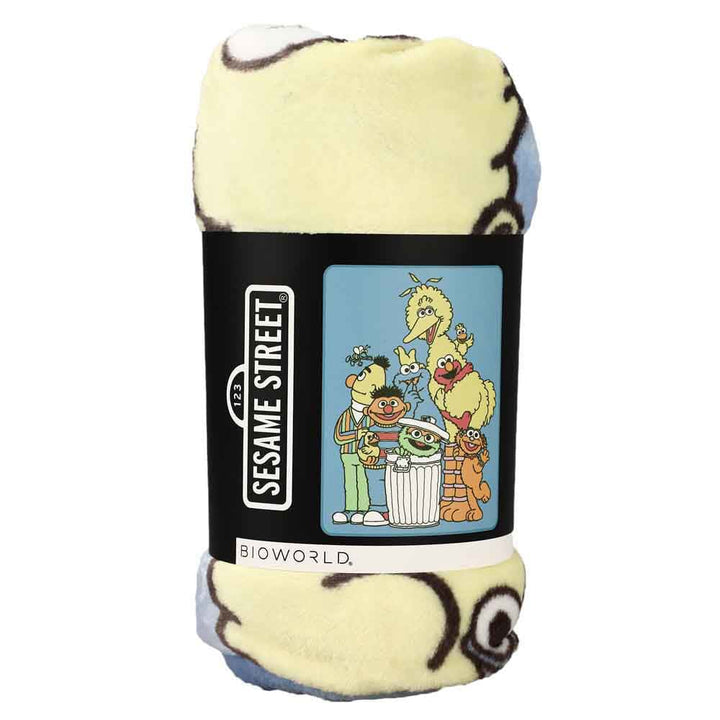 48 x 60 Sesame Street Characters Fleece Throw Blanket - 