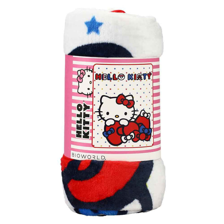 48 x 60 Hello Kitty Sports Fleece Throw Blanket - Throw 