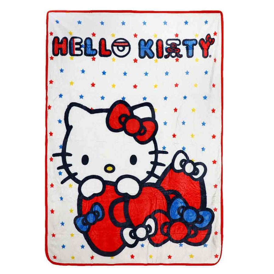 48 x 60 Hello Kitty Sports Fleece Throw Blanket - Throw 