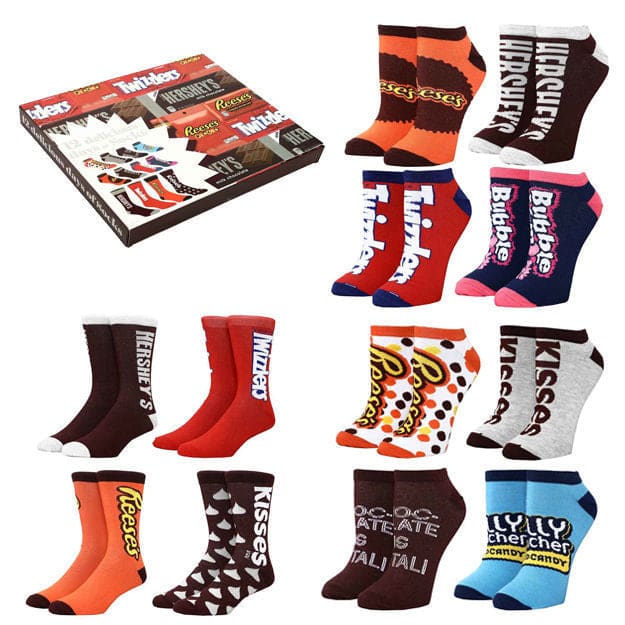 Hershey’S 12 Days Of Socks Box Set - Socks