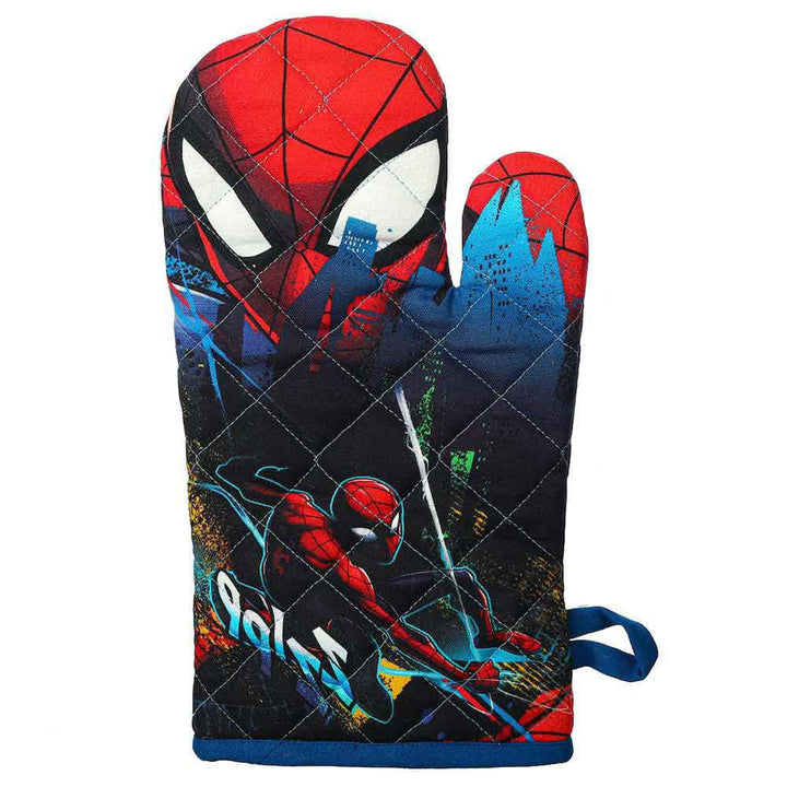 Marvel Spider-Man ZZip Action Oven Mitt & Tea Towel (Set