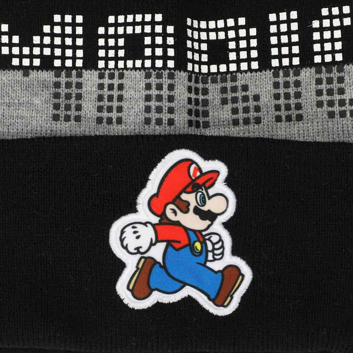 Super Mario Bros. Youth Beanie & Gloves Combo - Youth Hats