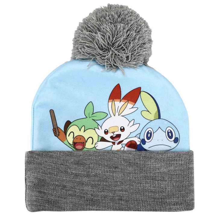 Pokemon Characters Youth Beanie & Gloves Combo - Clothing - 