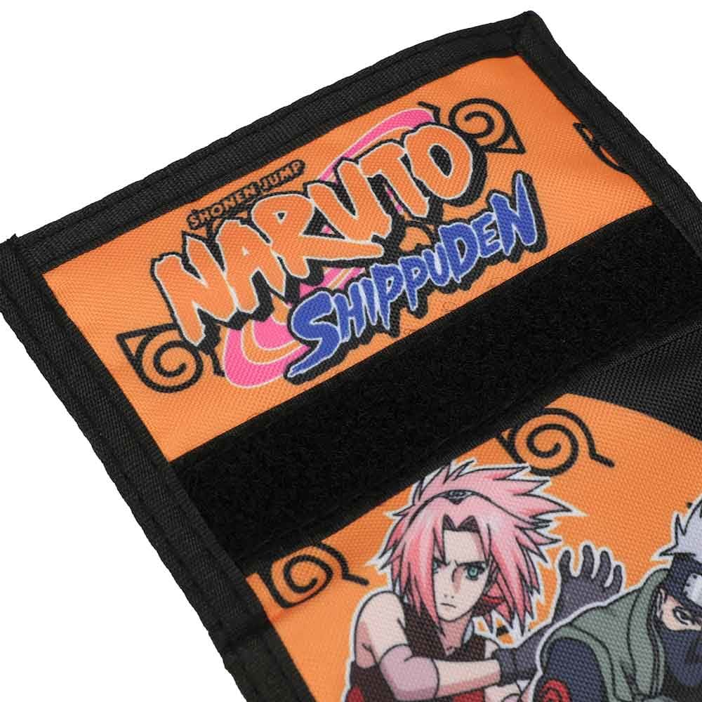 Naruto Flat Bill Snapback & Bi-Fold Wallet Combo