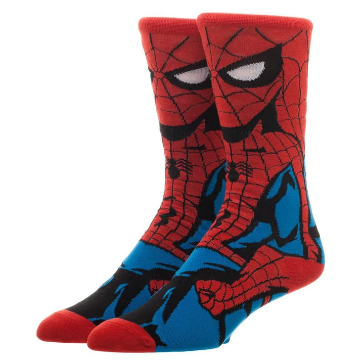 Marvel Spiderman Animigos 360 Character Socks - Socks